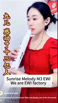 Sunrise Melody M3 Аерофонен кларинет Фокус върху инструментите