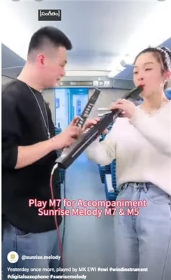 Sunrise Melody Електрически духов инструмент M7 акорд акомпанимент Горещ спис...