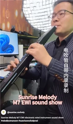 Sunrise Melody M7 Електрически саксофон Ewi